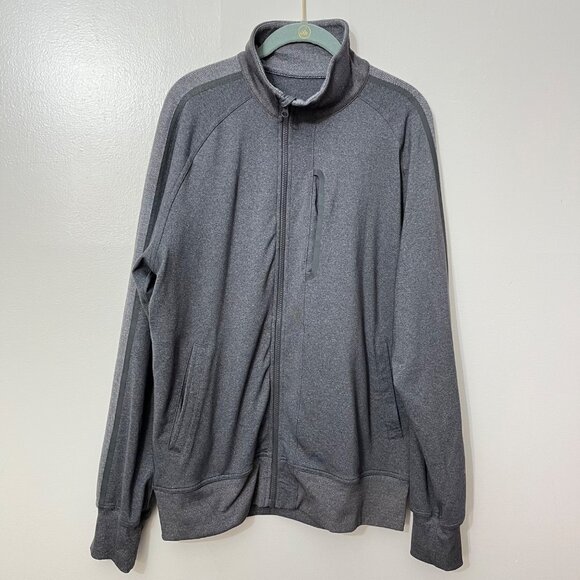 Lululemon Men's Kung Fu Jacket II Dark Slate Size Large - Picture 1 of 6